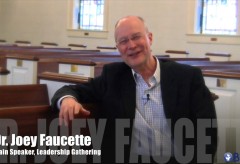 Leadership Gathering Invitation from Dr. Joey Faucette