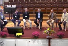 Monday evening’s panel discussion on “Church Tomorrow” at the 2015 BGAV Annual Meeting