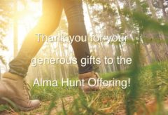 Alma Hunt Offering – Ghana